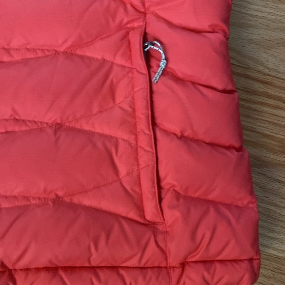 Eddie Bauer Down Puffer vest Womens L coral/Pink Outdoors Activewear winter ski - Picture 5 of 12